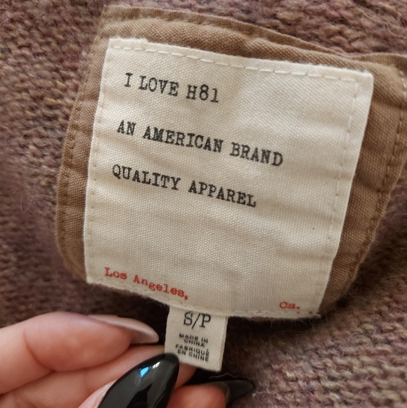 H81 Elbow patch sweater - Picture 5 of 5